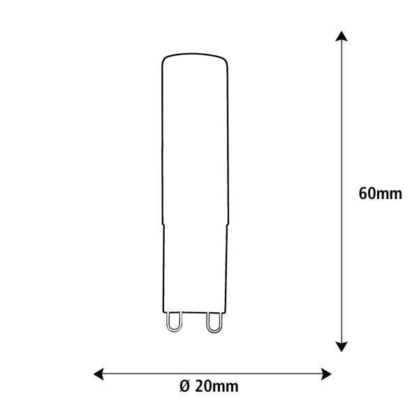 24V Dimmable G9 LED Bulb for Home Automation - Imagen 7